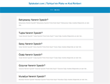 Tablet Screenshot of ilplakalari.com